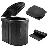 Inodoro Portátil Plegable Para Camping | Compacto Y Ligero | Cuotas Sin